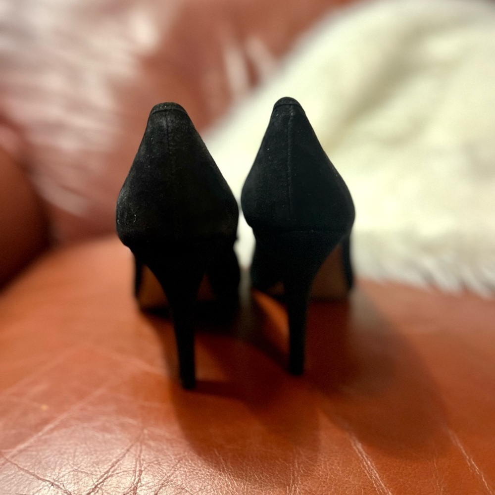 NWOT Black Sole Society Anya Size 8.5M with Bow - Picture 4 of 7
